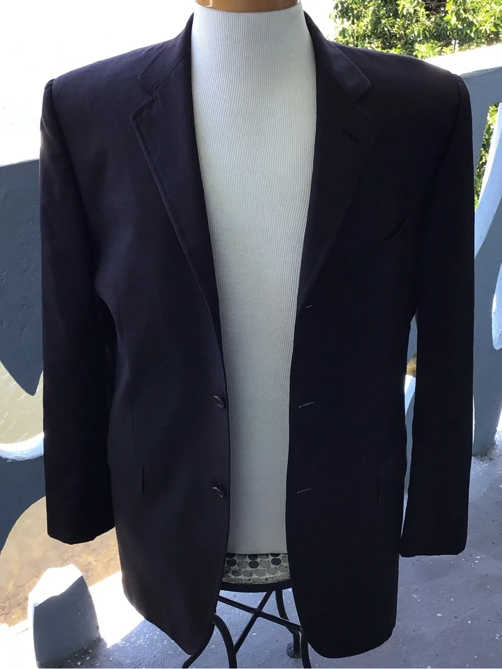 Dolce & Gabbana Men’s 100% Virgin Wool 3-button Blazer Made in Italy
